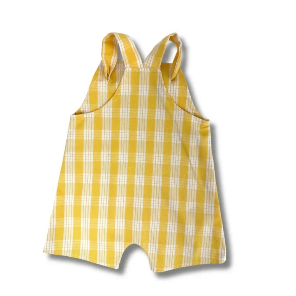 NWT Palaka Yellow Baby Overalls
